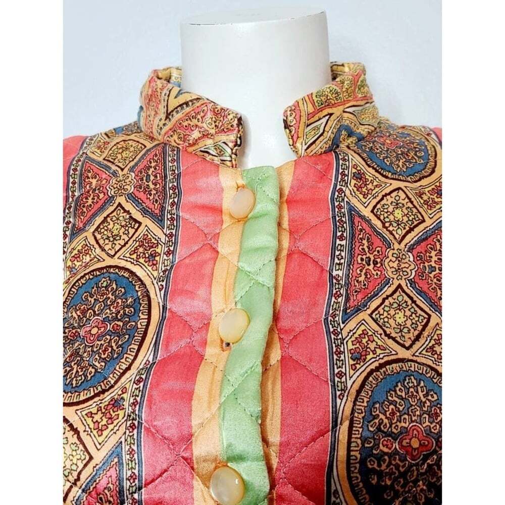 1960s Quilted Housedress